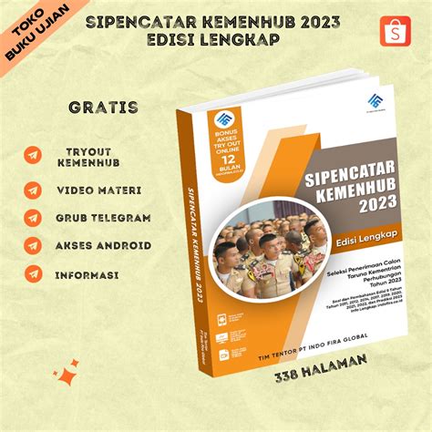 Jual Buku SIPENCATAR KEMENHUB 2024 Edisi Lengkap Berisi SKD TES