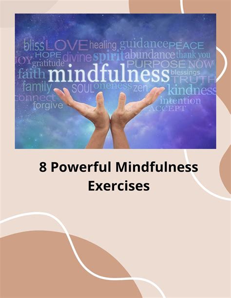 8 Powerful Mindfulness Exercises Printable Grounding Exercises ...