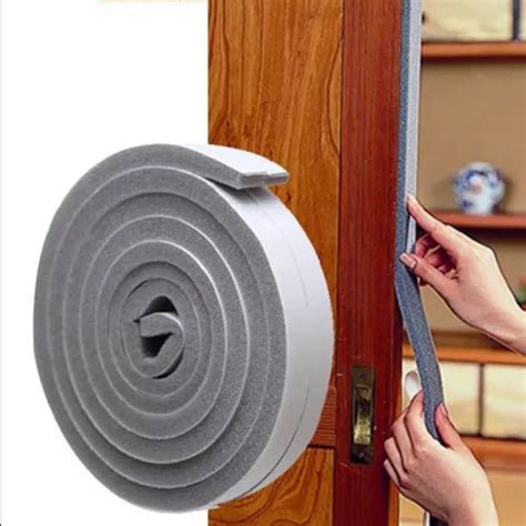 4m Foam Window Sealing Strips Windproof Sound Proof Door Weather