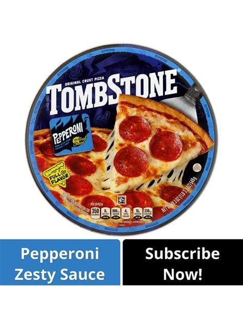 Tombstone Pizza In Frozen Pizza