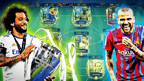 Real Madrid Barcelona Past And Present El Clasico Squad Builder