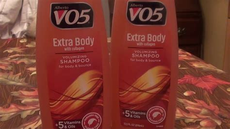 Alberto Vo5 Extra Body Volumizing Shampoo Review Youtube