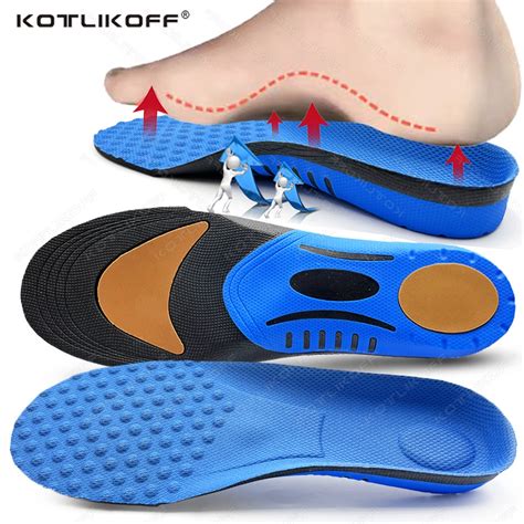 Premium Orthotic Gel Insoles Orthopedic Flat Foot Health Sole Pad For