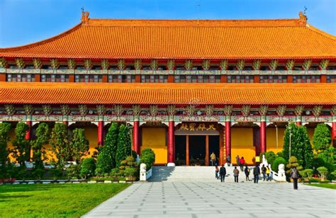 Chinese Temple In Kaohsiung Taiwan Editorial Stock Photo Image Of