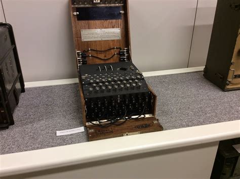 Museum of WWII: Enigma Code Machines