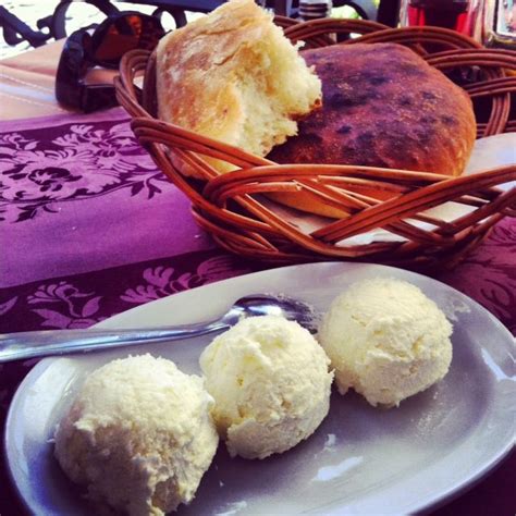 Serbian cream cheese, Kajmak... So yummy, miss my grandma's home made ...