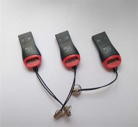 Новый универсальный USB картридер Card Reader SDHC. MicroSD T-Flash TF ...