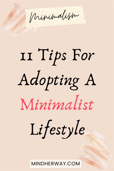 How to become a minimalist 11 simple steps – Artofit