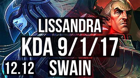 Lissandra Vs Swain Mid Rank Liss Dominating Kr