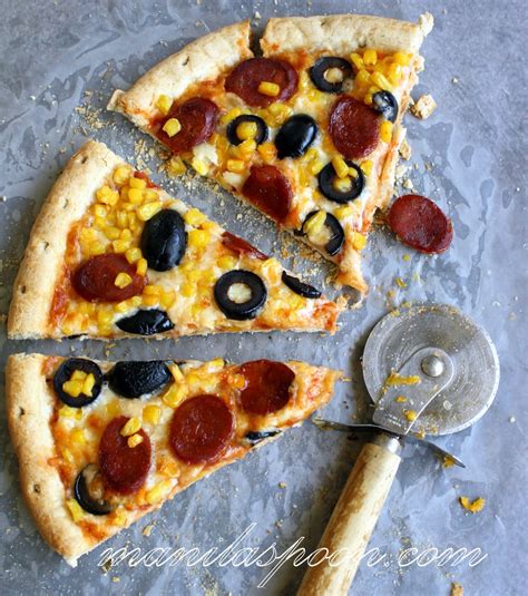 Spanish Chorizo And Corn Pizza Manila Spoon