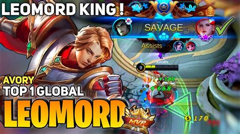 Savage Perfect Former Top Global Leomord By Avory Mobile Legends