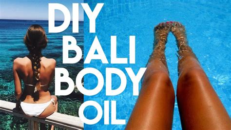 Diy Bali Body Tanning Oil Proofisinthepretty Youtube