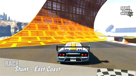 Gta Online Stunt Race East Coast Youtube