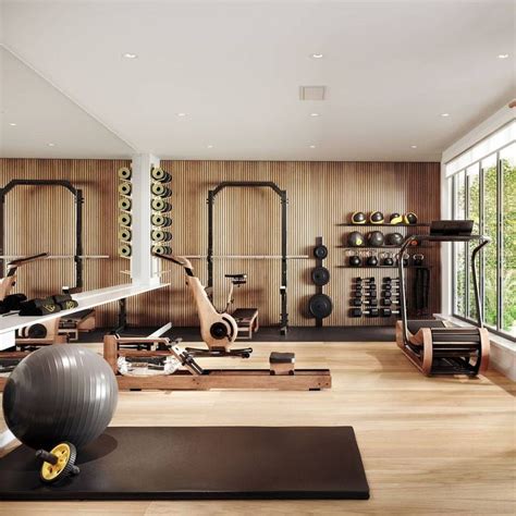 Stunning Ideas For The Perfect Home Gym Accent Wall Gym Room At