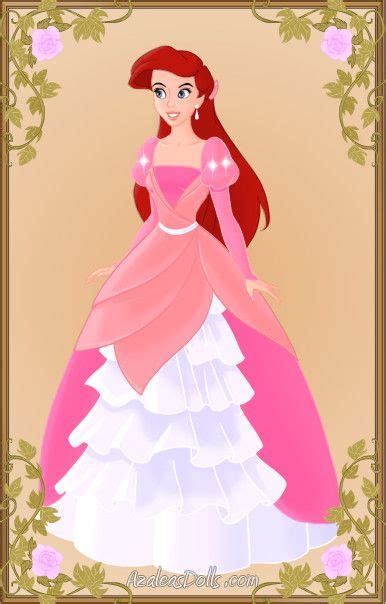 Ariel Big Pink Dress By Monsterhighlover3 On Deviantart Pink Dress