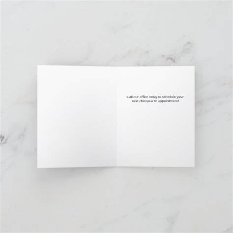 Weve Missed You Chiropractic Card Zazzle