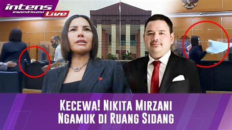 LIVE STREAMING Mikrofon Jadi Sasaran Amuk Nikita Mirzani Di Ruang