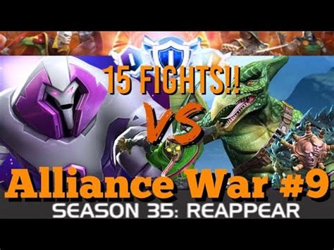 Mcoc Alliance War Season War Fights Nimrod Vs Ibom