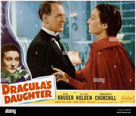 La Fille De Dracula Otto Kruger Gloria Holden 1936 Photo Stock Alamy