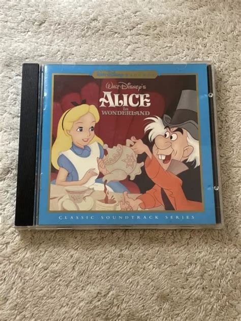 Walt Disney Records Alice In Wonderland Movie Classic Soundtrack Series