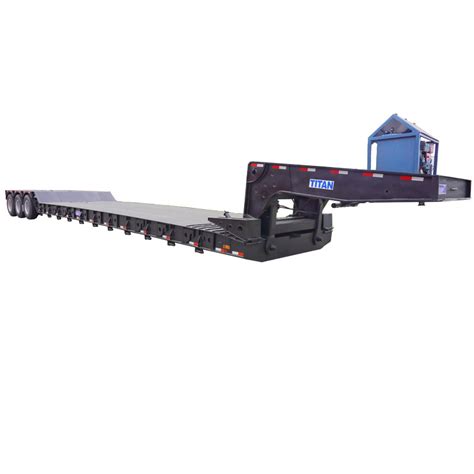 Front Loading Trailer Front Loader Trailer Hydraulic Lowbed