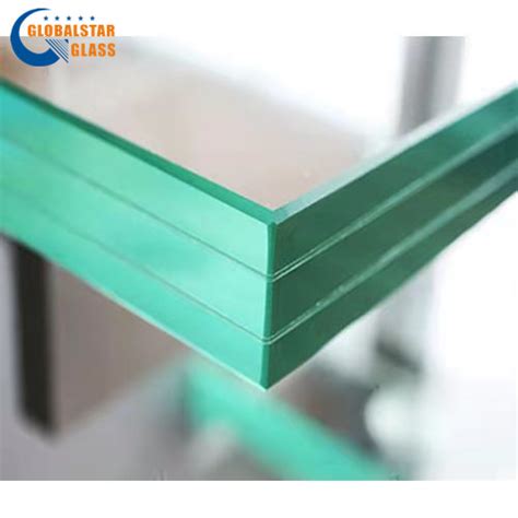 6 38mm 10 38mm 12 76mm Clear Tempered Safety Laminated Glass For Windows Doors Glass Railings