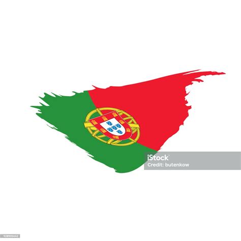 Portugal Flag Vector Illustration Stock Illustration Download Image