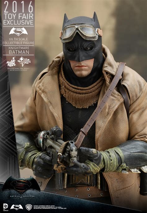 Hot Toys MMS 蝙蝠俠對超人正義曙光噩夢蝙蝠俠Knightmare Batman 比例人偶作品