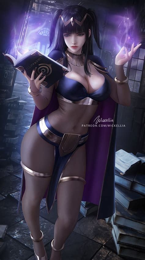 Tharja [fire Emblem] Animegirlsreading