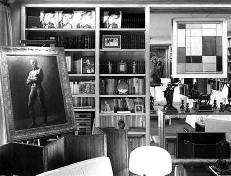 Famous Folk At Home Yves Saint Laurent And Pierre Berge