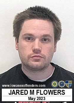 Jared Michael Flowers Sex Offender In Burlington IA 52601 IA25573