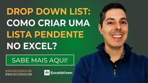 Como Criar Uma Drop Down List No Excel Printable Templates Free