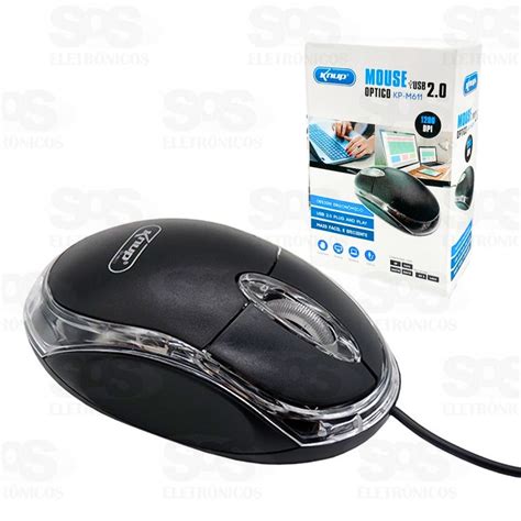 Mouse Gamer Fio Usb Es Knup Kp Mu