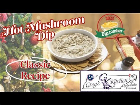 Escape Bland Dips With Hot Mushroom Dip Youtube