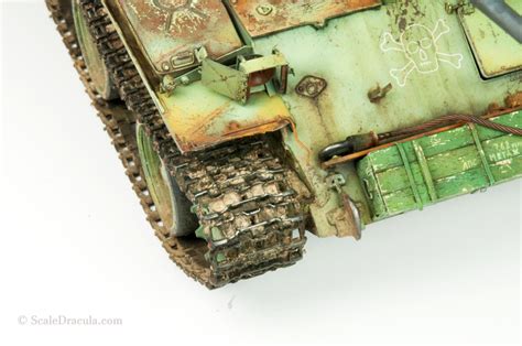 How To Paint And Weather Tank Tracks ScaleDracula