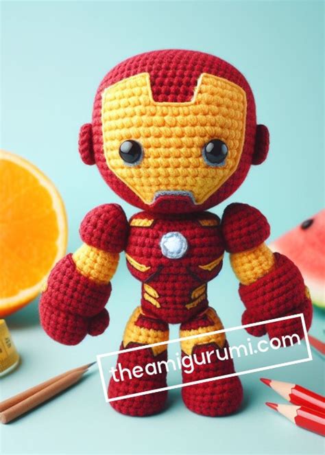 Crochet Iron Man Amigurumi Idea The Amigurumi