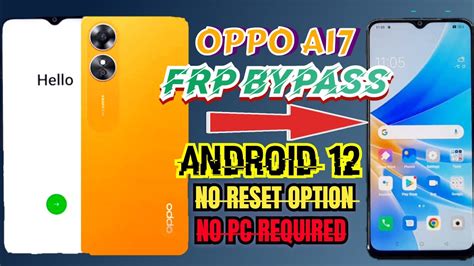 Oppo A Cph Frp Bypass Android Google Account Remove Reset