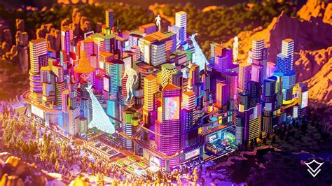 Minecraft Cyberpunk City Cyburbia Download 4k 60 Fps Youtube