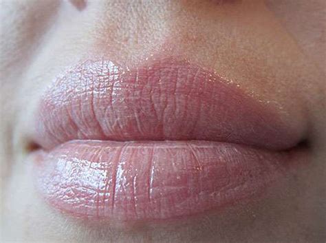 Test Lipgloss Sante Lipgloss Farbe Nude Silk Pinkmelon