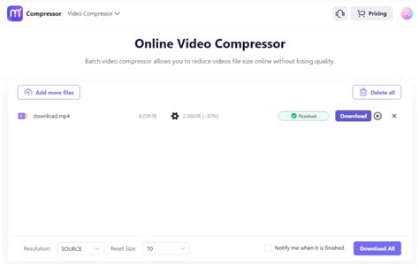 Online Video Compressor - Free Reduce Video File Size Without Quality Loss