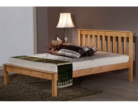 Birlea Denver 4ft Small Double Pine Wooden Bed Frame By Birlea