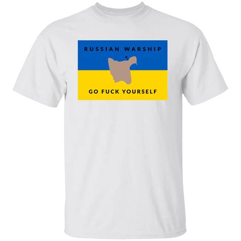 Russian Warship Go Fuck Yourself Shirt Tiotee