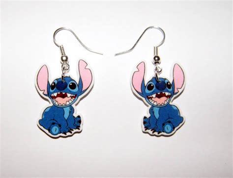 Disney Lilo And Stitch Stitch Earrings By Murals U On Etsy