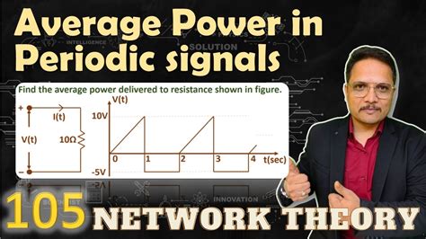 Average Power In Periodic Signal Youtube