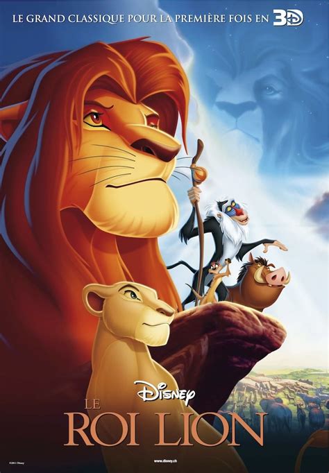 Sorti En Le Roi Lion Est Le Long M Trage D Animation Et Le