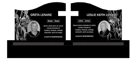 Cross Statue Headstone Designed By Forever Shining Design One Today On