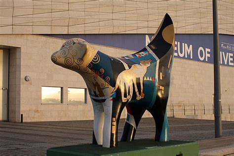 Super Lamb Banana Sculpture Liverpool Just One Of The Su Flickr