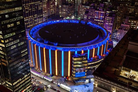 Madison Square Garden In Midtown Nyc Earlier Rooftop Flickr