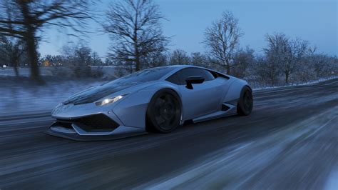 Fond d écran Forza Horizon 4 2014 Lamborghini Hurac n LP 610 4