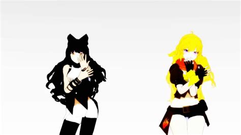 [rwby Mmd] Womanizer [bumblebee Blake X Yang] Youtube